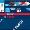 Bosch accessoires expert jeu de 55 disques abrasifs o780 avec sous-couche de film, 125 mm, 5xg60 ; 15xg80; 15xg120; 15xg180; 5xg240 - 2608902429