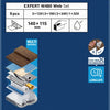 Bosch accessoires expert jeu de 9 pièces feuille abrasive web w480 115 x 140 mm, 3x g120 ; 3x g180, 2x g240 ; 1x g320 (en ligne) - 2608902432