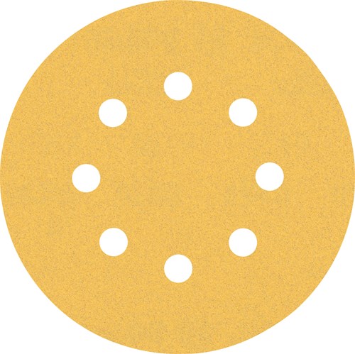 Bosch accessoires papier abrasif expert c470 pour ponceuses excentriques 125 mm, 8 trous, k120 50 pièces - 1 pièce(s) - 2608900912