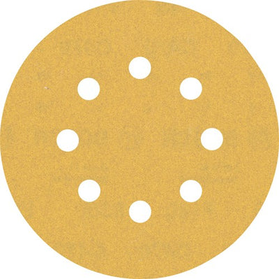 Bosch accessoires papier abrasif expert c470 pour ponceuses excentriques 125 mm, 8 trous, k180 50 pièces - 1 pièce(s) - 2608900913