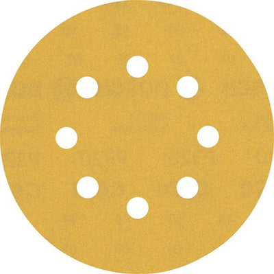 Bosch accessoires papier abrasif expert c470 pour ponceuses excentriques 125 mm, 8 trous, k320 50 pièces - 1 pièce(s) - 2608900915