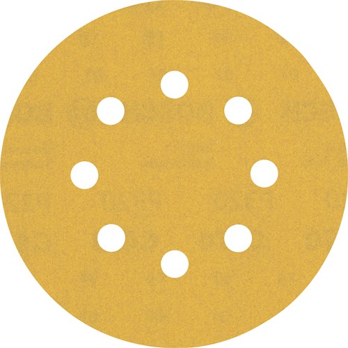 Bosch accessoires papier abrasif expert c470 pour ponceuses excentriques 125 mm, 8 trous, k320 50 pièces - 1 pièce(s) - 2608900915