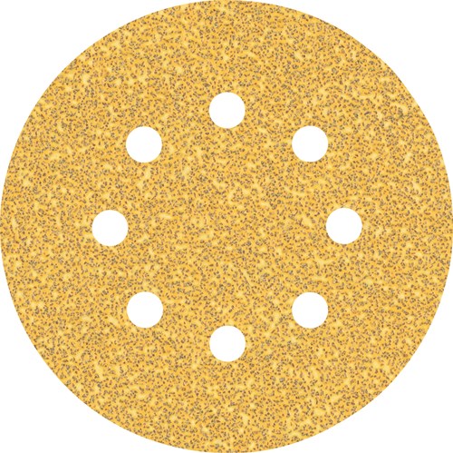 Bosch accessoires papier abrasif expert c470 pour ponceuses excentriques 125 mm, 8 trous, k40 5 pièces - 2608900803