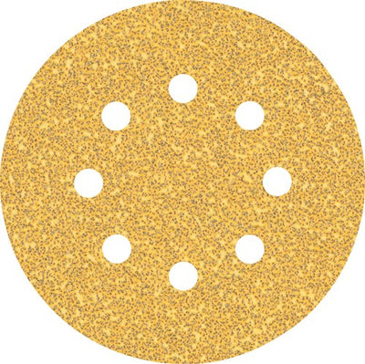 Bosch accessoires papier abrasif expert c470 pour ponceuses excentriques 125 mm, 8 trous, k40 5 pièces - 2608900803