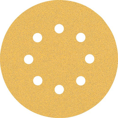 Bosch accessoires papier abrasif expert c470 pour ponceuses excentriques 125 mm, 8 trous, k80 50 pièces - 1 pièce(s) - 2608900910