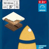 Bosch accessoires papier de verre expert c470 pour ponceuses multiples 102 x 62 mm, 93 mm, k120 10 pièces - 5 pièce(s) - 2608900888