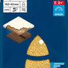 Bosch accessoires papier de verre expert c470 pour ponceuses multiples 102 x 62 mm, 93 mm, k40 10 pièces - 1 pièce(s) - 2608900886