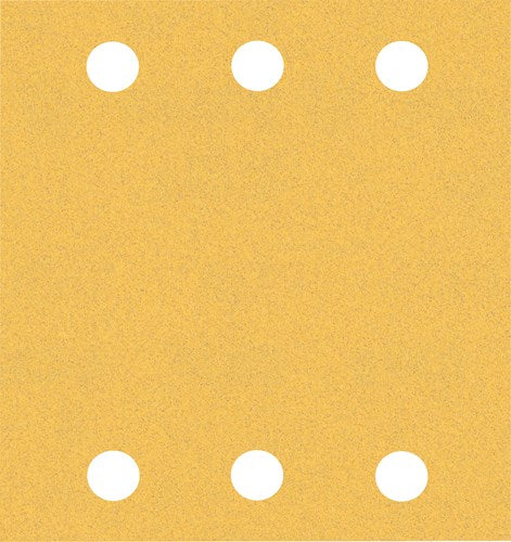 Bosch accessoires papier abrasif expert c470 pour ponceuses orbitales 115 x 140 mm, k2x40 2x60 2x80 2x120 2x180 10 pièces - 2608901113