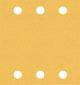 Bosch accessoires papier abrasif expert c470 pour ponceuses orbitales 115 x 140 mm, k2x40 2x60 2x80 2x120 2x180 10 pièces - 2608901113