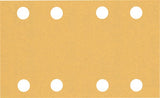 Bosch accessoires papier abrasif expert c470 pour ponceuses orbitales 80 x 133 mm, k120 10 pièces - 2608900881 - afbeelding 1
