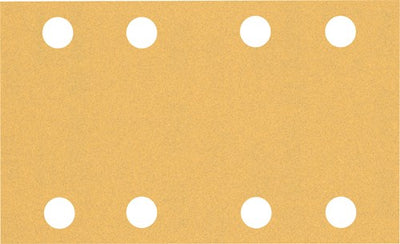 Bosch accessoires papier abrasif expert c470 pour ponceuses orbitales 80 x 133 mm, k120 10 pièces - 2608900881