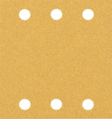 Bosch accessoires expert c470 jeu de papier de verre 115 x 107 mm, k 60 120 180, 10 pièces - 2608901668 - afbeelding 1