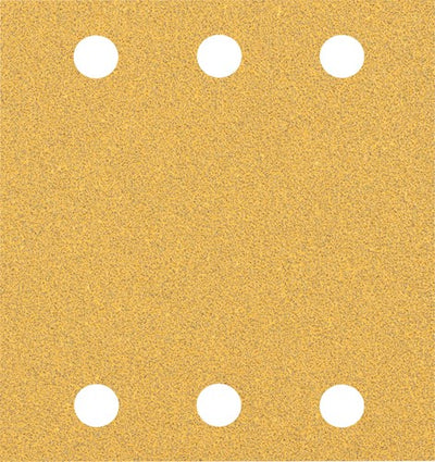 Bosch accessoires expert c470 jeu de papier de verre 115 x 107 mm, k 60 120 180, 10 pièces - 2608901668