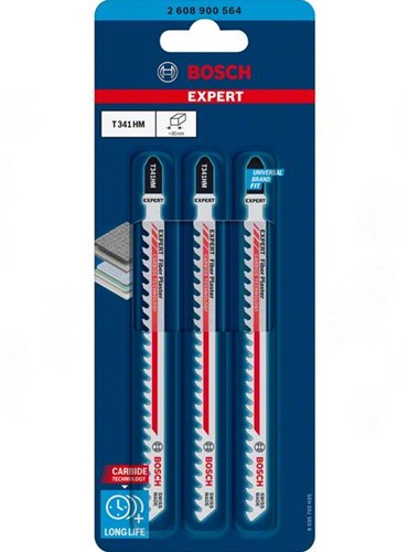 Lame de scie sauteuse Bosch t341hm (3 pièces)