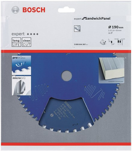 Bosch Ex Sh H Expert pour le panneau de sandwich