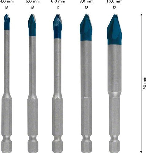 Bosch Expert Hex-9 Hard Ceramic Boorset