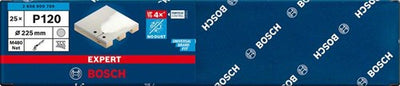 Bosch accessoires expert m480 filet de ponçage pour ponceuses à plaques de plâtre 225 mm, k120 - 1 pièce(s) - 2608900709