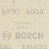 Bosch accessoires expert m480 filet de ponçage pour ponceuses orbitales 80 x 133 mm, k320 - 1 pièce(s) - 2608900741