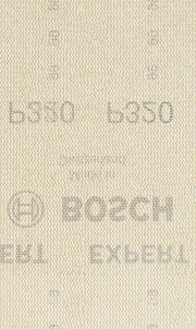 Bosch accessoires expert m480 filet de ponçage pour ponceuses orbitales 80 x 133 mm, k320 - 1 pièce(s) - 2608900741 - afbeelding 1