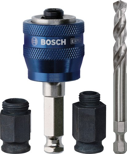 Bosch accessoires expert changement de puissance plus kit de conversion | tige hexagonale 11 mm | hss-g | 7,15 x 45 x 85 mm | 2 écrous adaptateurs - 2608902039