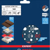 Bosch accessoires disque abrasif expert o780 avec support film, 150 mm, g180, 6x - 2608902444