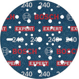 Bosch accessoires disque abrasif expert o780 avec support film, 150 mm, g240, 6x - 2608902445 - afbeelding 1