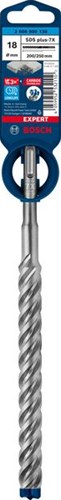Bosch accessoires expert sds plus-7x marteau perforateur 18 x 200 x 250 mm - 1 pièce(s) - 2608900138
