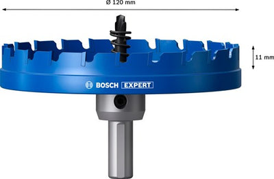 Bosch accessoires expert scie cloche à tôle 120 mm - 2608901451