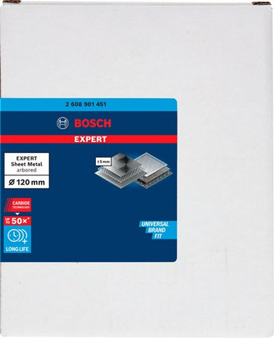 Bosch accessoires expert scie cloche à tôle 120 mm - 2608901451
