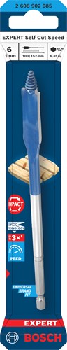 Bosch accessoires expert vitesse perceuse vitesse de coupe automatique | arbre hexagonal | 6x152mm-2608902085