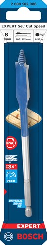 Bosch accessoires expert vitesse perceuse vitesse de coupe automatique | arbre hexagonal | 8x152mm-2608902086