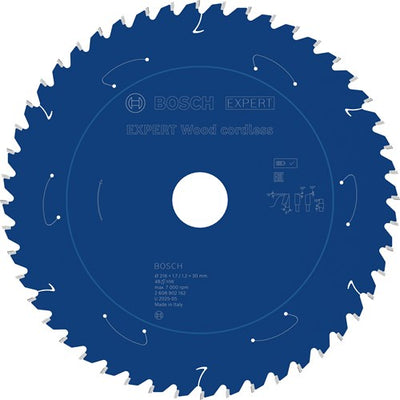 Bosch accessoires expert bois lame de scie circulaire sans fil | 216 x 1,7 1,2 x 30 mm | t48 - 2608902162