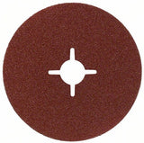 Bosch accessoires disque abrasif fibre 125 r444, expert pour métal, 80 - 2608605477 - afbeelding 1