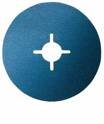 Bosch accessoires disque abrasif fibre 125 r574, idéal pour le métal, k80 - 2608606734