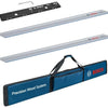 Accessoires Bosch fsn 1400 jeu de rails de guidage | 2 x fsn 1400 + feuille fsn | dans un sac à outils - 0615990m8z