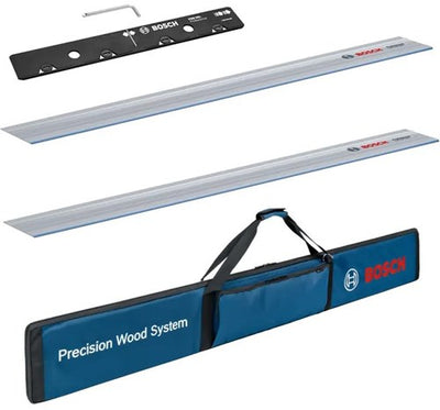 Accessoires Bosch fsn 1400 jeu de rails de guidage | 2 x fsn 1400 + feuille fsn | dans un sac à outils - 0615990m8z