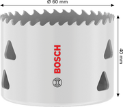 Accessoires Bosch scie cloche avec filetage pour matériaux multiples | 60x40mm - 2608594587 - afbeelding 2