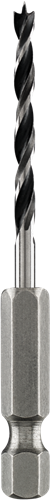 Bosch accessoires foret hélicoïdal à bois hexagone 3mm - 2609255147