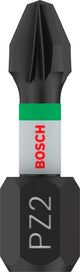 Bosch accessoires embout de contrôle d'impact | pz2 | 25 mm | 2 pièces - 2608522401
