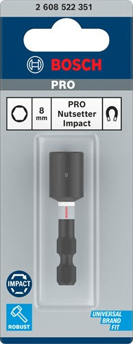 Imp bosch accessoires act control clé à douille 8mm - 2608522351