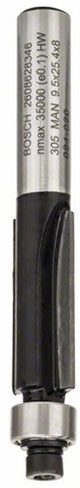 Accessoires Bosch fraisage des bords 8 mm, d1 9,5 mm, l 25,4 mm, g 68 mm 1 pièce - 2608628346