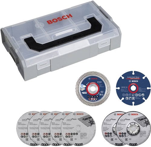 Kit d'accessoires Bosch pour meuleuse d'angle 76 mm | en mini l-boxx - 061599764g