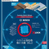 Accessoires Bosch disque à tronçonner multimatériaux multi-roues x-lock 125 mm + jeu de forets universels multiconstruction - 061599765r