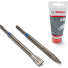 Accessoires Bosch burin plat sds-plus et burin pointu + graisse lubrifiante - 061599765k