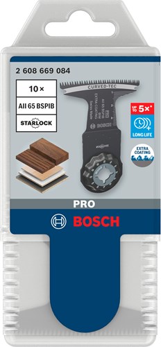Accessoires Bosch pro aii 65 bspib lame de scie plongeante | 65x40mm | 10 pièces - 2608669084
