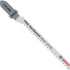 Bosch accessoires pro bois dur courbe propre t101aof lame de scie sauteuse | 83 mm | 2 pièces - 2608655093