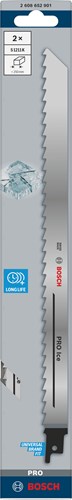 Accessoires Bosch lame de scie pro ice s1211k | 1 |25 x 19 x 300 mm | 2 pièces - 2608652901
