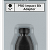 Adaptateur pour embout à impact pro Bosch accessoires | 1 2 - 2607002884