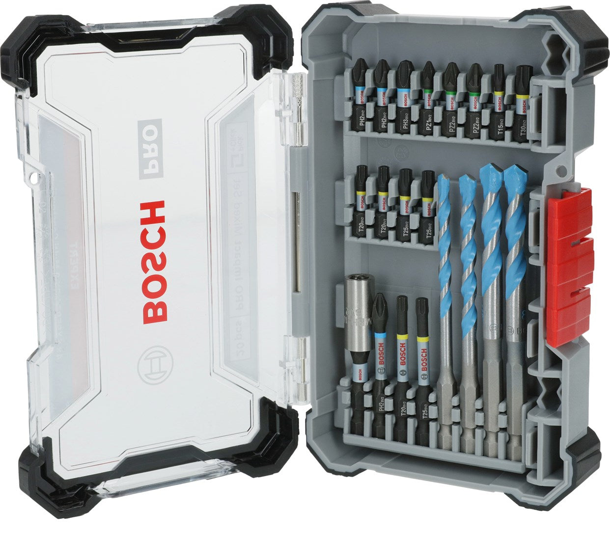 Imp bosch accessoires pro act ensemble mixte | 20 pièces. - 2608521h83