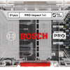 Imp bosch accessoires pro act jeu d'embouts de tournevis | 31 pièces - 2608521u71